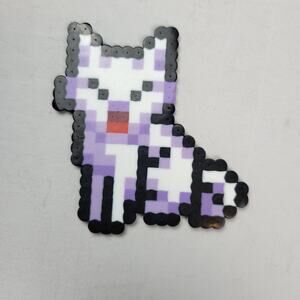 Light Purple Cat Screm (Zelda Minish Cap) Perler Bead Pixel Art